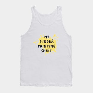 Finger Painting Shirt Tank Top